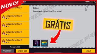 URGENTE NOVO CODIGUIN UNIVERSAL DE CALÇA ANGELICAL GRÁTIS QUE TODOS PODEM RESGATAR FREE FIRE [upl. by Zacharias]