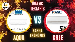 BATTLE AC AQUA AQAKCR10AHP VS GREE GWC09M005 [upl. by Eelirak354]