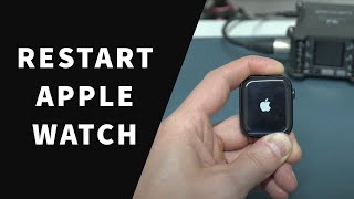 How To Restart Apple Watch From Watch  Reset  Reboot Quick Guide [upl. by Ayenet242]