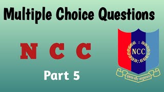 NCC A B C Certificate exam 2024  important MCQs [upl. by Mordecai]