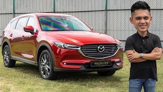 FIRST DRIVE 2019 Mazda CX8 CKD Malaysian review – RM180k to RM218k [upl. by Ettenwad]