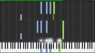 Memoirs of a Geisha Chairmans Waltz Synthesia Piano Tutorial [upl. by Clute]