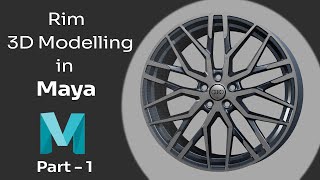 Rim Modeling Maya Modeling Tutorial [upl. by Laehplar183]