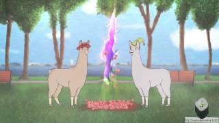 Lamas mit Hüten 5 Llamas with hats 5 GermanDeutsch Bonus [upl. by Berlinda663]