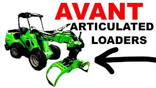 AVANT ARTICULATING LOADERS [upl. by Nylcsoj481]