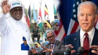 TEMBE ESILI RÉÉLECT° D FATSHI BIDEN PREND ACTE RWANDA EAC EXIGE RECOMPTAGE SHOLÉ ABOMI KATUMBI [upl. by Ainot]