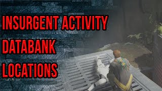 Star Wars Jedi Fallen Order Insurgent Activity Databank Locations  Kashyyyk Collectibles [upl. by Winebaum468]