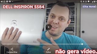 DELL INSPIRON 5584 LIGA E NÃO DA VIDEO UM CURTO EM UM LUGAR DIFERENTE AQUI SALVO ATÉ TELA QUANDO DÁ [upl. by Pinebrook]