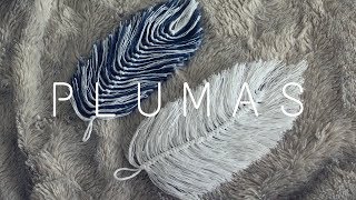 Plumas De Hilo Feathers made out of yarn [upl. by Laeira]