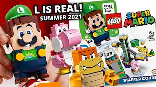 LEGO Luigi IS COMING Summer 2021 LEGO Super Mario Starter set [upl. by Farnsworth]