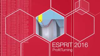 ESPRIT 2016  ProfitTurning™ [upl. by Ycnan]