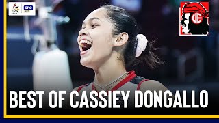 CASSIEY DONGALLO  UAAP SEASON 86 WOMEN’S VOLLEYBALL  HIGHLIGHTS [upl. by Ilac509]