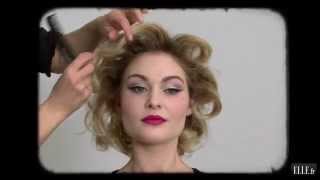 Le brushing de Marilyn Monroe  ELLE Coiffure [upl. by Russi393]