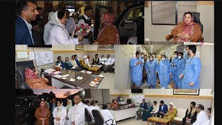 Honble Minister HampME Sakeena Masood conducts a surprise inspection of SMHS amp SSH Hospital GMC Sgr [upl. by Brasca]