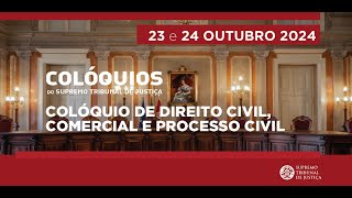 Colóquio Direito Civil Comercial e Processo Civil  Dia 2 [upl. by Keon432]