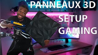 PANNEAUX MURAUX 3D POUR SETUP [upl. by Eilsehc]