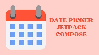 Date Picker Dialog in Jetpack Compose androiddeveloment androidstudio datepicker [upl. by Lucita]