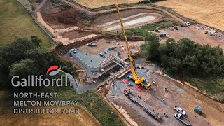 Galliford Try  NorthEast Melton Mowbray Distributor Road [upl. by Eednac]