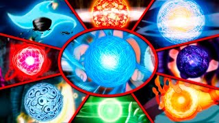 TODOS OS RASENGANS EM NARUTO E BORUTO  27 RESENGANS [upl. by Wixted]