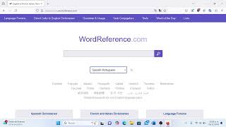 tutorial del diccionario WordReference Te enseño a utilizarlo [upl. by Ahsinel103]