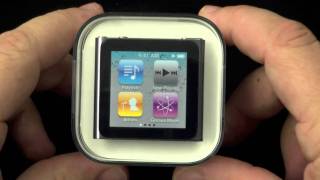 iPOD NANO 6TH GEN FIRST LOOK [upl. by Niuq]