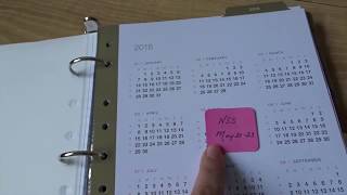 PLAN WITH ME  DIY Personal Planner w SmartDate russell  hazel calendar [upl. by Grous]