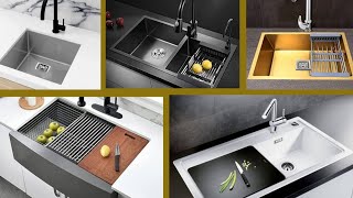 Modern and stylish kitchen sink design ideas  Latest Moduler kitchen sink interior design [upl. by Nosral319]