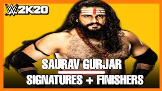 Saurav Gurjar Sanga Signatures  Finishers [upl. by Foote]