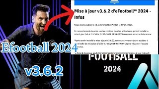 Nouvelle mise à jour efootball 2024 v362 des nouveautés en wolof [upl. by Kai]