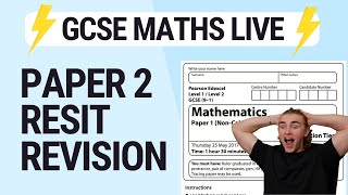 ⚡️ GCSE MATHS REVISION ⚡️ [upl. by Enortna]