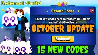 ⚠️15 NEW⚠️ BLOX FRUITS CODES 2024  CODES FOR BLOX FRUITS  BLOX FRUITS [upl. by Ittap]