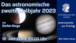 Das astronomische zweite Halbjahr 2023 [upl. by Novyaj]