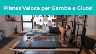 Pilates Veloce per Gambe e Glutei  Esercizi di Pilates a casa [upl. by Jac]