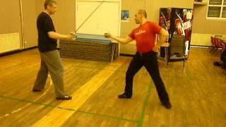 Huttons Sabre fencing [upl. by Ynots]