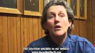 Temple Grandin Riding can help children speak [upl. by Yerffe]