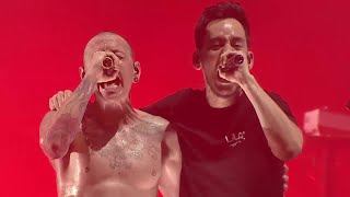 Linkin Park  Papercut Birmingham 2017 Chesters last show [upl. by Kcirdnekal]