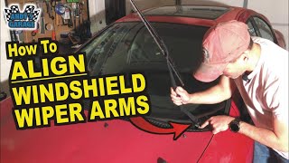 How To Align Windshield Wiper Arms Andy’s Garage Episode  256 [upl. by Jegger]