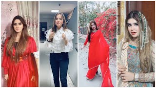 Rabeeca Khan Alishba Anjum Areeshay SomrooHafsa KhanMomina Iqbal and others tiktok videos 💞 [upl. by Siesser]