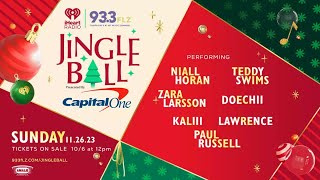 Jingle Ball 2023 Tampa FL Niall HoranTeddy SwimsDoechiiZara Larsson [upl. by Eveleen]