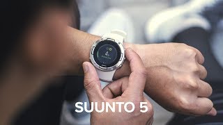 New Suunto 5  A compact GPS sports watch with great battery life [upl. by Neukam]