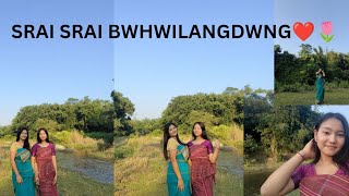 SRAI SRAI BWHWILANGDWNG ❤️🌷 NEW COVER DANCE by sonali amp soniya  sisters ❤️🌷 [upl. by Ykcim]