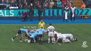 Highlights – Cardiff v Stade Toulousain Round 1 │Heineken Champions Cup Rugby 202122 [upl. by Brezin]