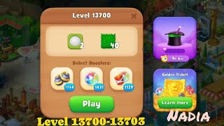 Gardenscapes Level 13700 13701 13702 13703🥀 No Boosters used [upl. by Seyler925]