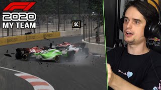 ENORME CRASH IN VIETNAM  F1 2020 My Team 3 [upl. by Kara]