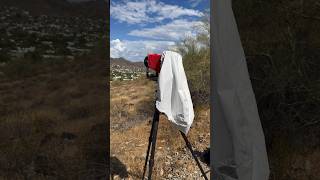 Photographing clouds with a 4x5 Intrepid camera clouds photography mountains [upl. by Dombrowski]