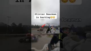 Olivier Bearman in karting😳 bearman olivierbearman f1driver kartingdrive [upl. by Aniaz]