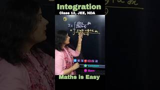 Integration Class 12 Integrals JEE Class 12 ytshorts shorts ncert cbse integration class12 [upl. by Aivatnwahs]