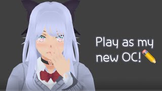 Play as custom my new oc DL II Yandere Simulator [upl. by Nais]