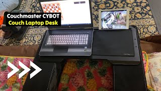 Couchmaster CYBOT Tested Couch Laptop Desk with Tablet Holder 🟡 Gadgetify [upl. by Tyrus]