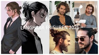 Die besten Frisuren bei langen Haaren für Jungs 2021  Langhaarfrisuren für Männer 2021  Joel Ksn [upl. by Becka461]